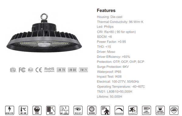 LED UFO 150W - 4000K
